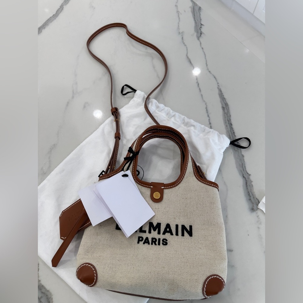 Balmain B-Army Grocery Shopper Bag - Picture 4 of 10